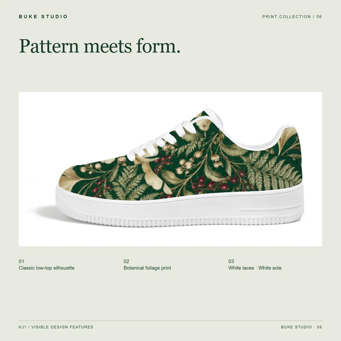 Emerald Conservatory — Shape and finish