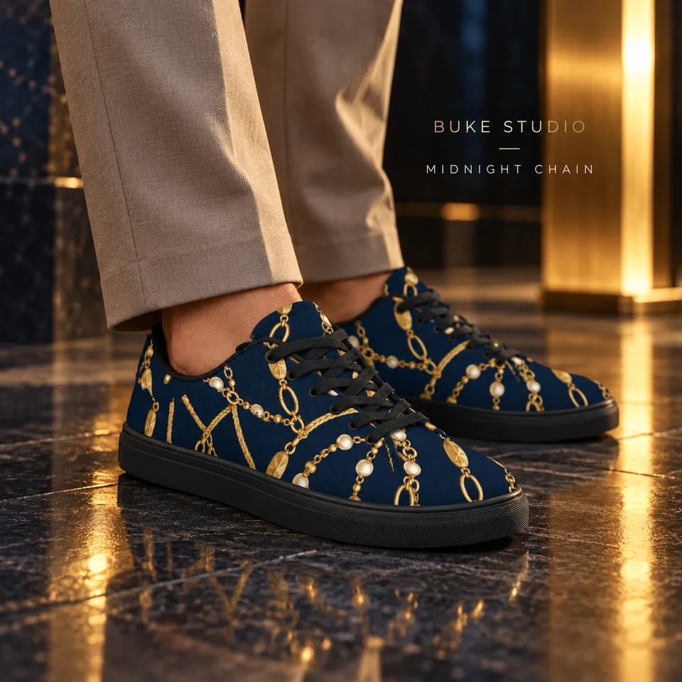 Midnight Chain worn in a styled scene